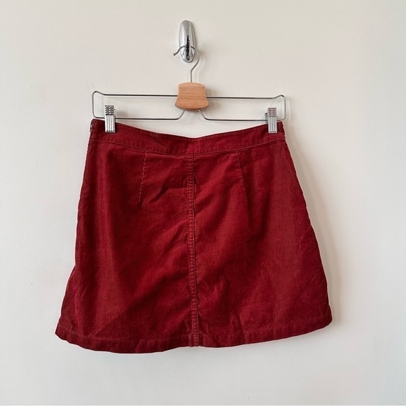 ARITZIA-WILFRED Free Aaliyah Corduroy In Rust (Size:6) - Picture 4 of 9